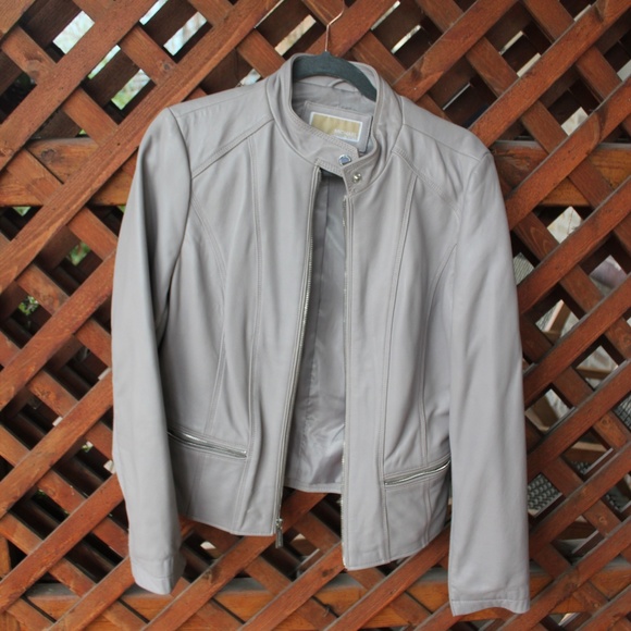 grey michael kors jacket